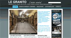 Desktop Screenshot of granito.fr